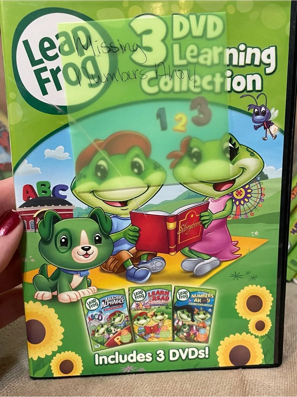 LeapFrog Learn with Leap 10-DVD Mega Pack - Green with 2 additional dvd